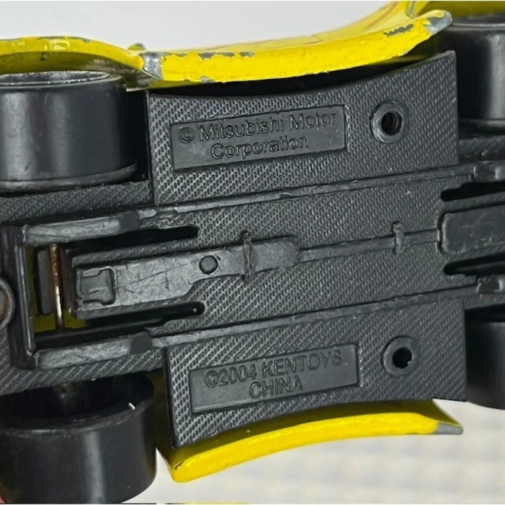 Kentoys Mitsubishi Evo Toy Car Yellow‎ Fair